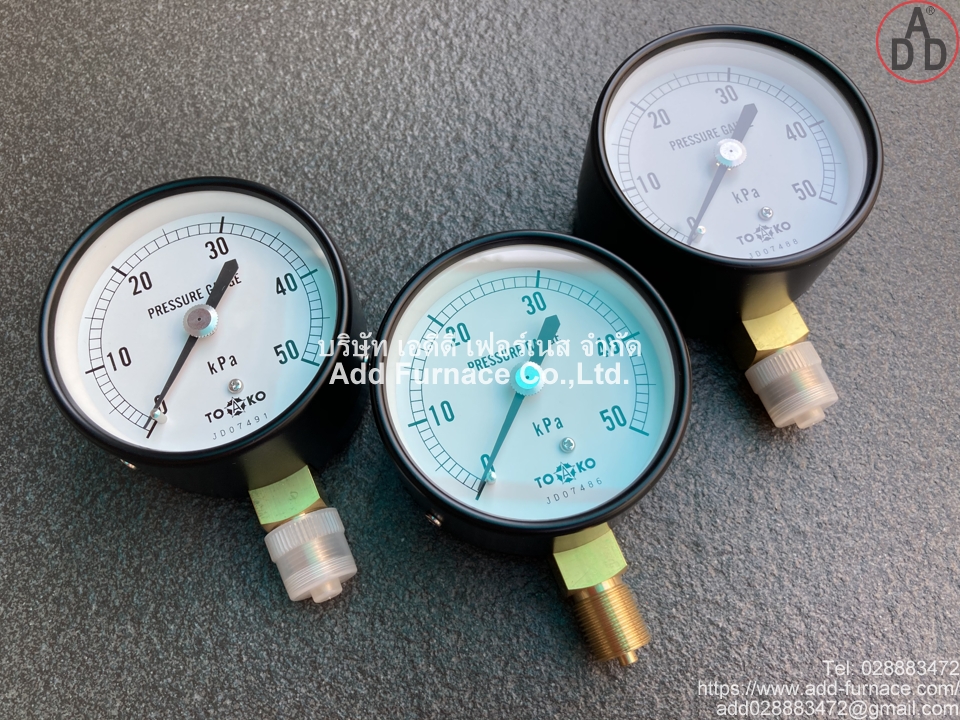 Toako Pressure Gauge 0-50kPa(0-500mBar) (1)